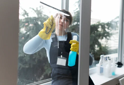 Nettoyage de vitres intérieures et extérieures au Mas-d'Azil